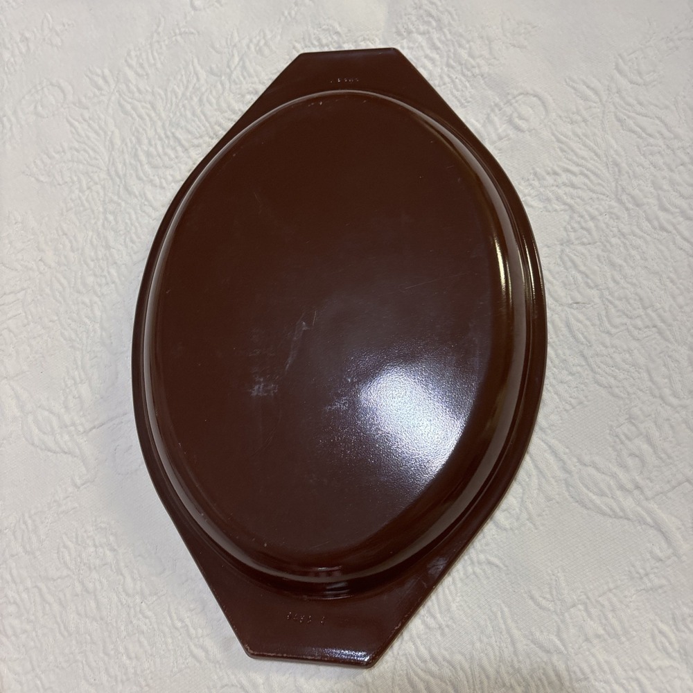 Vintage‎ Pyrex Lid 945-C 24 Brown Replacement Casserole Lid Old Orchard
